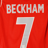 England 2004-05 Beckham Away Kit (S)