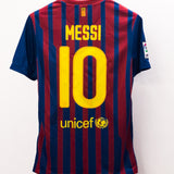 Barcelona 2011-12 Messi Home Kit (S)
