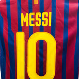 Barcelona 2011-12 Messi Home Kit (S)