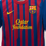 Barcelona 2011-12 Messi Home Kit (S)