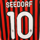 AC Milan 2011-12 Seedorf Home Kit   (YM)