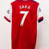 Arsenal 2021-22 Saka Home Kit (XL)