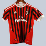 AC Milan 2011-12 Seedorf Home Kit   (YM)