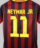 Barcelona 2013-14 Neymar Jr Home Kit (YXL)