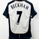 Manchester United 2001-02 Beckham Reversible Away & Third Kit (S)