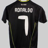 Real Madrid 2010-11 Ronaldo Away Kit   (YM)
