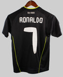 Real Madrid 2010-11 Ronaldo Away Kit   (YM)