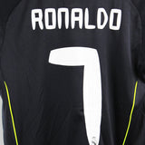 Real Madrid 2010-11 Ronaldo Away Kit   (YM)