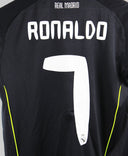 Real Madrid 2010-11 Ronaldo Away Kit   (YM)