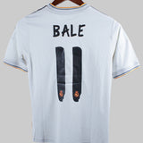 Real Madrid 2013-14 Bale Home Kit   (YM)