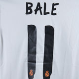 Real Madrid 2013-14 Bale Home Kit   (YM)
