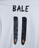 Real Madrid 2013-14 Bale Home Kit   (YM)