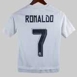 Real Madrid 2015-16 Ronaldo Home Kit   (YM)