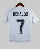 Real Madrid 2015-16 Ronaldo Home Kit   (YM)