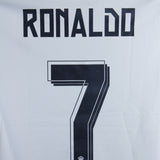 Real Madrid 2015-16 Ronaldo Home Kit   (YM)