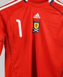 Scotland 2010-11 Gordon GK Home Long Sleeves  (YM)