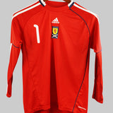 Scotland 2010-11 Gordon GK Home Long Sleeves  (YM)