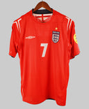 England 2004-05 Beckham Away Kit (M)