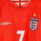 England 2004-05 Beckham Away Kit (M)