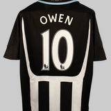 Newcastle United 2007-08 Owen Home Kit (L)