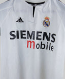 Real Madrid 2003-04 Zidane Home Kit   (YM)