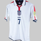 England 2003-04 Beckham Home Kit (M)