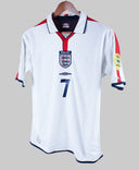 England 2003-04 Beckham Home Kit (M)