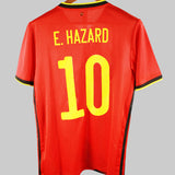 Belgium 2020-21 Eden Hazard Home Kit (M)