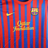Barcelona 2011-12 Messi Home Kit   (YL)