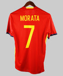 Spain 2015-16 Morata Home Kit (L)
