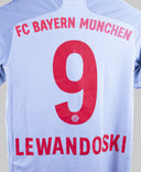 Bayern Munich 2020-21 Lewandowski Away Kit   (YL)