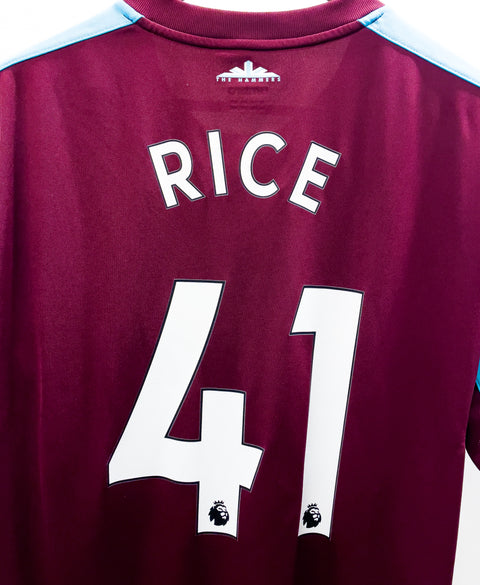 West Ham United 2017-18 Rice Home Kit (2XL)