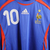 France 2006-07 Zidane Home Kit   (YL)