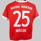 Bayern Munich 2017-18 Muller Home Kit   (YL)