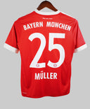 Bayern Munich 2017-18 Muller Home Kit   (YL)