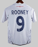 England 2007-08 Rooney Home Kit   (YL)