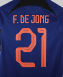 Netherlands 2022 F. De Jong Away Kit W/ Tags (M)