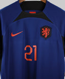 Netherlands 2022 F. De Jong Away Kit W/ Tags (M)