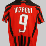 AC Milan 2007-08 Inzaghi Home Kit   (YL)
