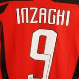 AC Milan 2007-08 Inzaghi Home Kit   (YL)