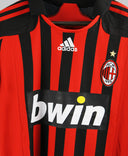 AC Milan 2007-08 Inzaghi Home Kit   (YL)