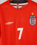 England 2004-05 Beckham Away Kit (XL)