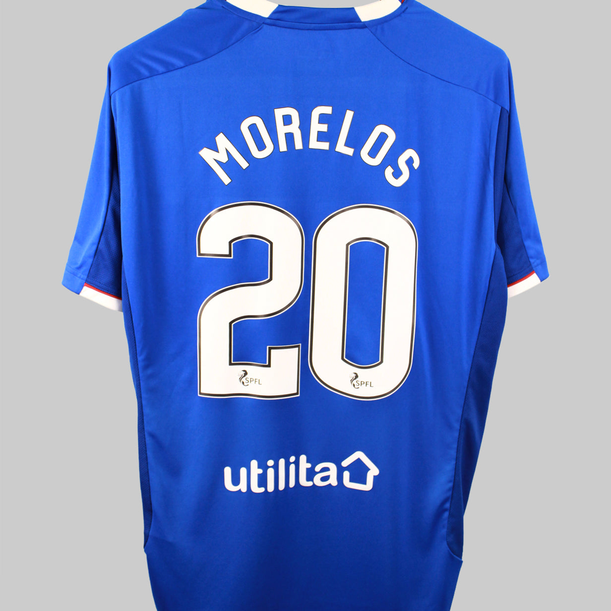 Rangers 2018-19 Morelos Home Kit (L)