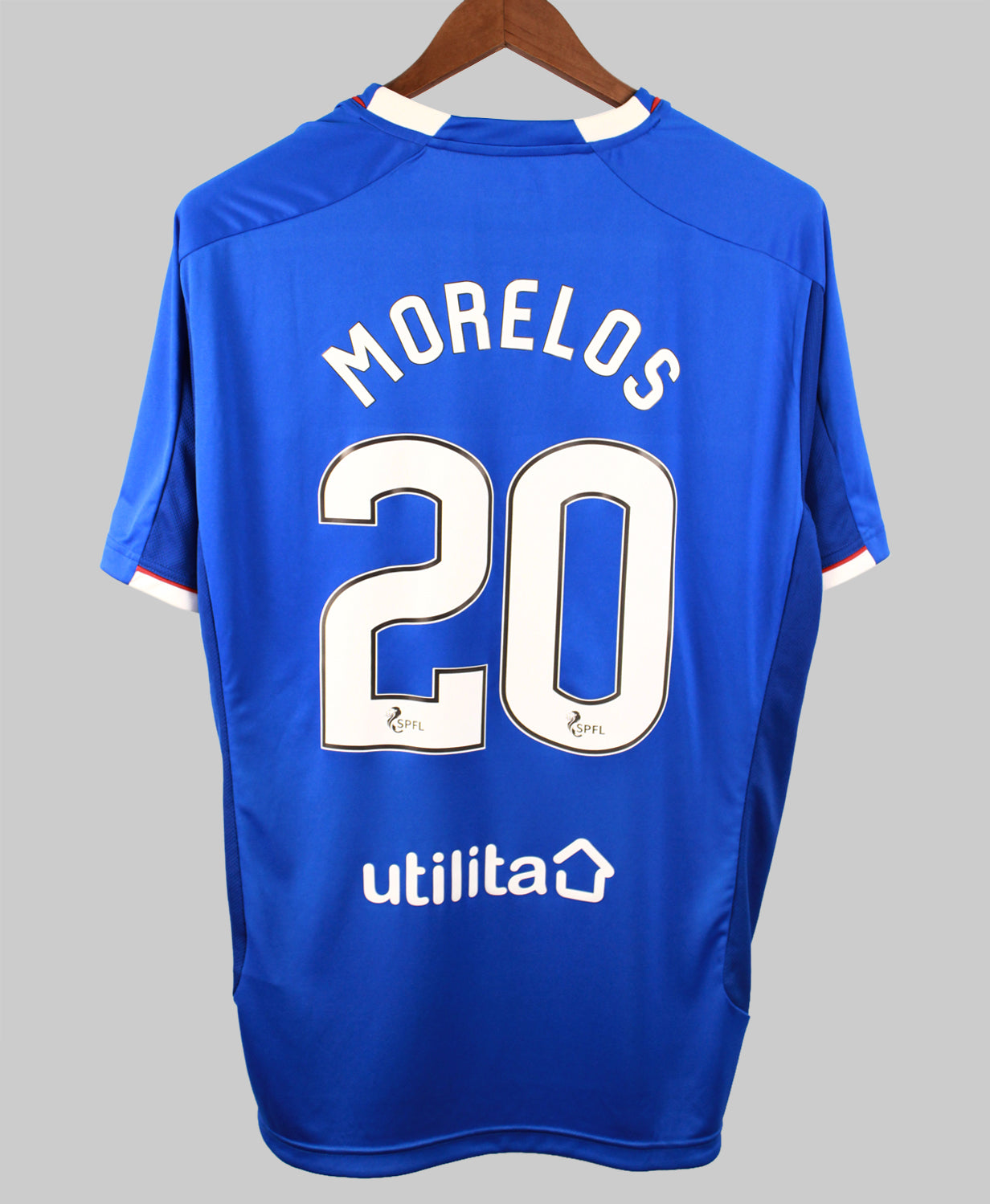 Rangers 2018-19 Morelos Home Kit (L)