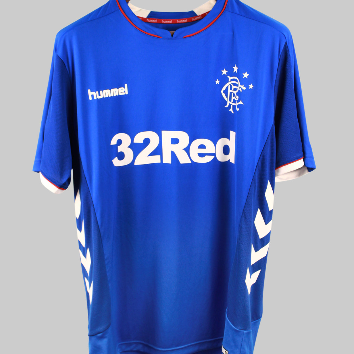Rangers 2018-19 Morelos Home Kit (L)