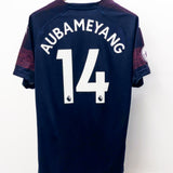 Arsenal 2018-19 Aubameyang Away Kit (XL)