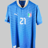 Italy 2012-13 Pirlo Home Kit (L)