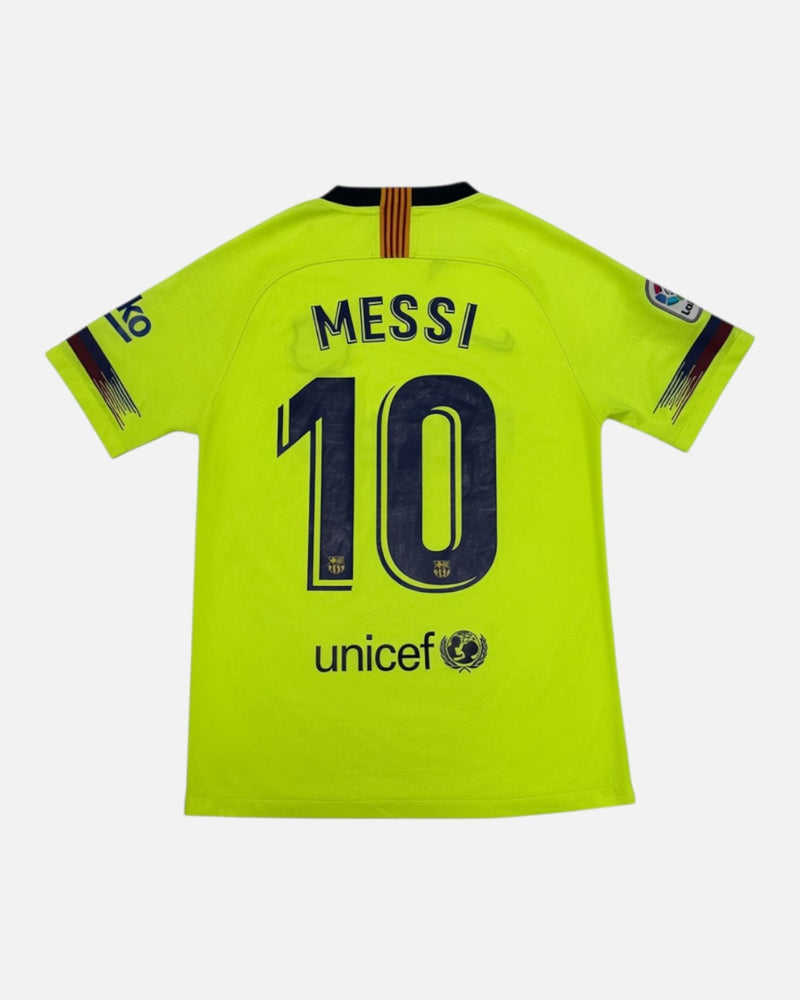 Barcelona 2018-19 Messi away vintage football shirt, size M.