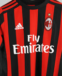 AC Milan 2017-18 Honda Home Kit (YL)