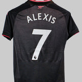 Arsenal 2017-18 Alexis Third Kit  (YL)